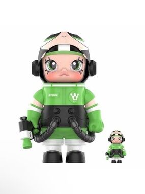 Pop Mart Mega Space Molly 400% & 100% The Powerpuff Girls Buttercup